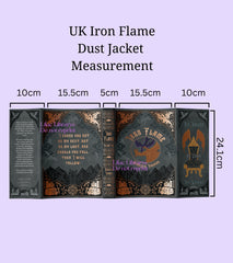 Fourth Wing and Iron Flame - UK Alternate Dust Jackets